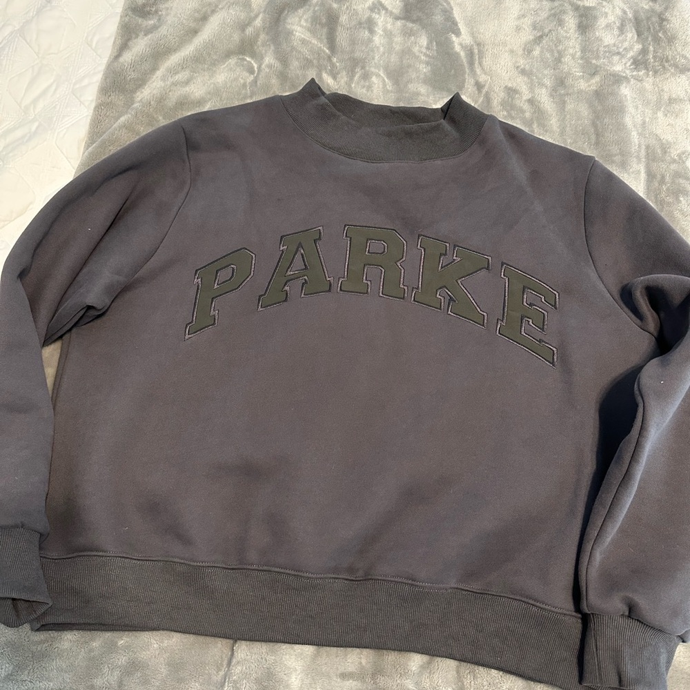 Parks mock neck sweatshirt